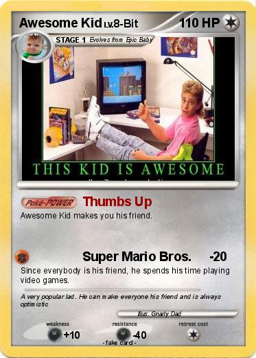 Pokemon Awesome Kid