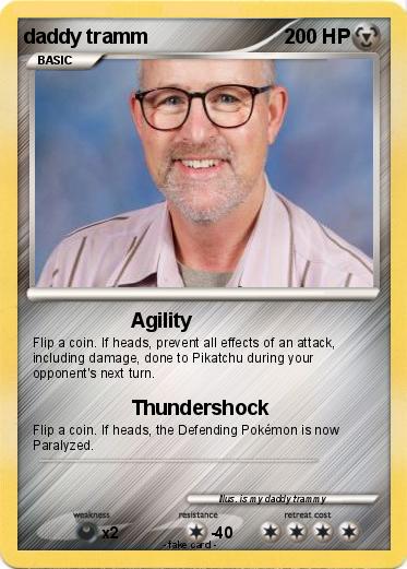 Pokemon daddy tramm