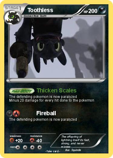 Pokemon Toothless
