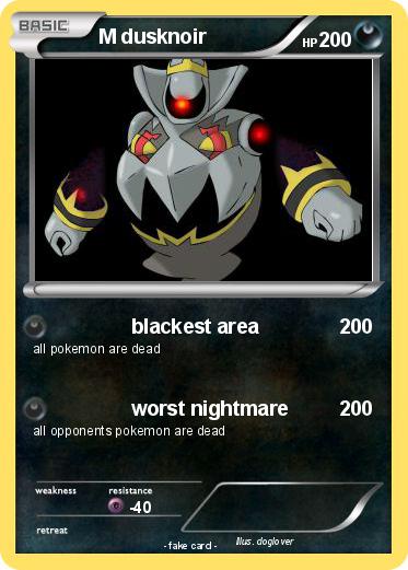 Pokemon M dusknoir