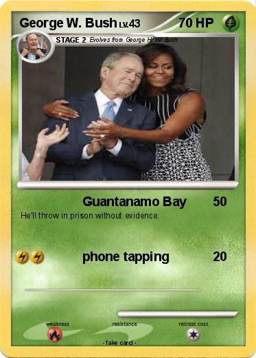 Pokemon George W. Bush