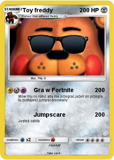 Pokemon Toy freddy