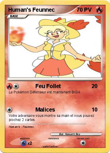 Pokemon Human's Feunnec
