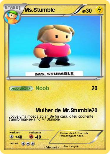 Pokemon Ms.Stumble