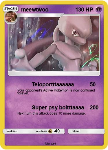 Pokemon meewtwoo
