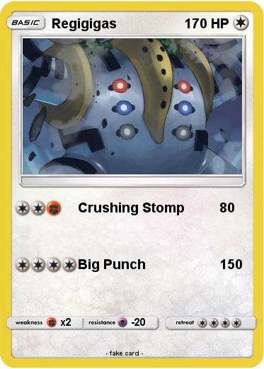 Pokemon Regigigas