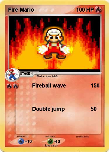 Pokemon Fire Mario