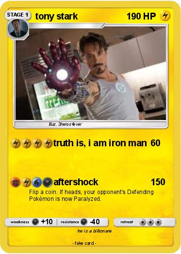 Pokemon tony stark