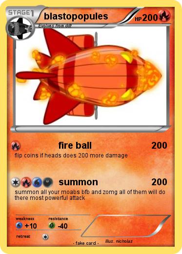 Pokemon blastopopules