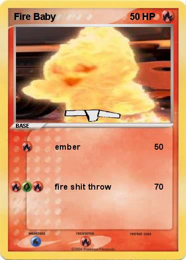 Pokemon Fire Baby
