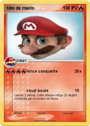 Pokemon tete de mario