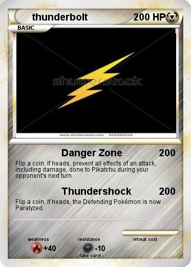 Pokemon thunderbolt