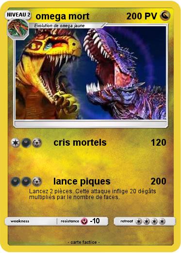 Pokemon omega mort
