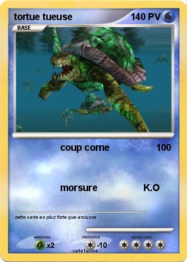 Pokemon tortue tueuse