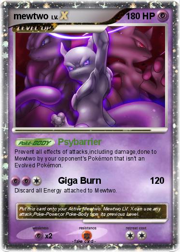 Pokemon mewtwo