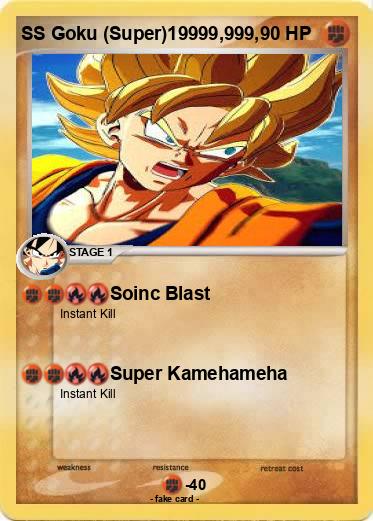 Pokemon SS Goku (Super)19999,999,