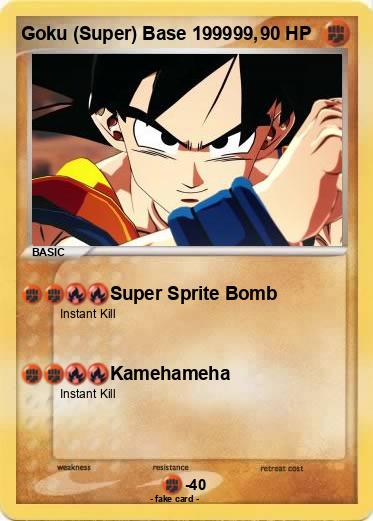 Pokemon Goku (Super) Base 199999,