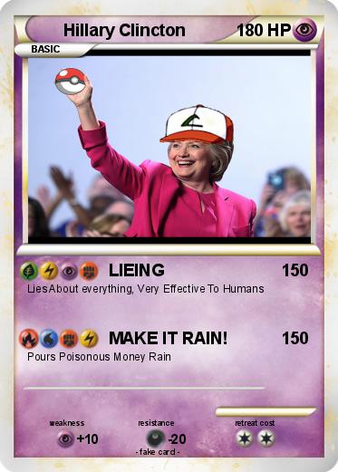 Pokemon Hillary Clincton