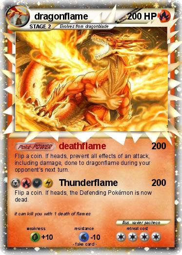 Pokemon dragonflame