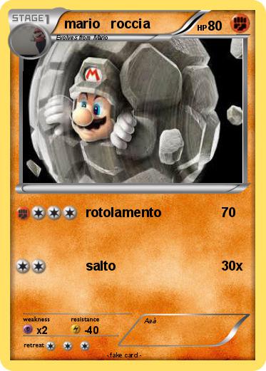 Pokemon mario   roccia