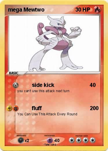 Pokemon mega Mewtwo