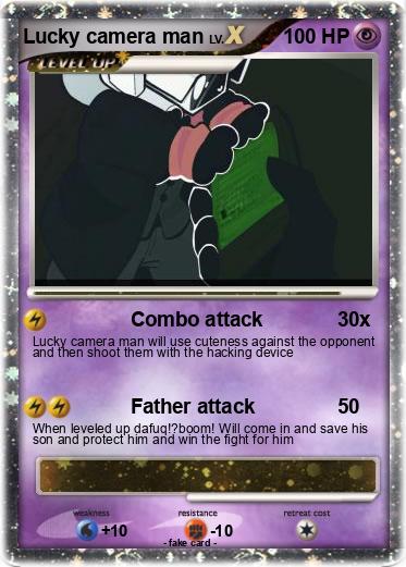 Pokemon Lucky camera man