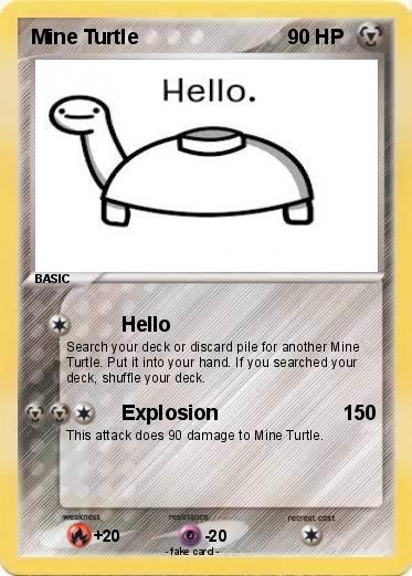 Pokemon Mine Turtle