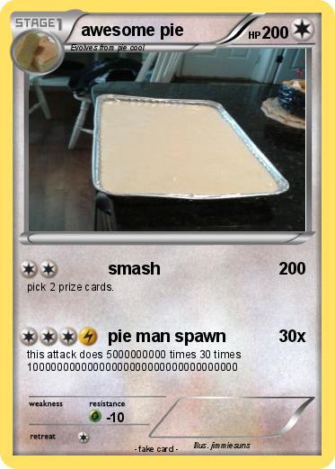 Pokemon awesome pie