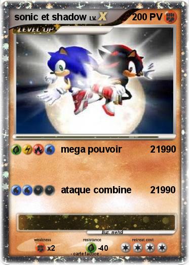 Pokemon sonic et shadow