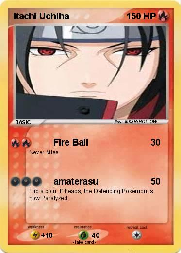 Pokemon Itachi Uchiha