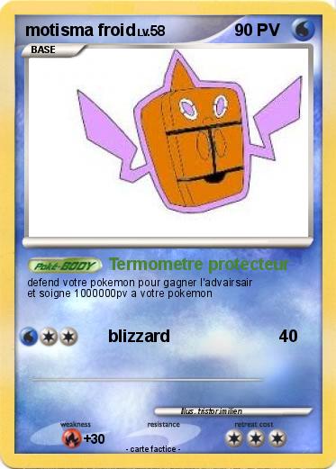Pokemon motisma froid