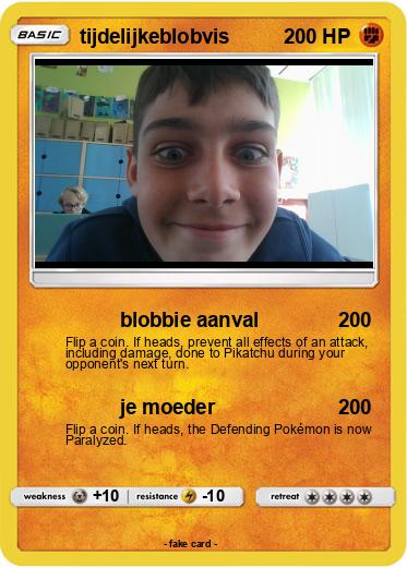Pokemon tijdelijkeblobvis
