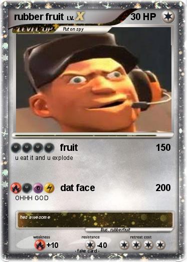 Pokemon rubber fruit