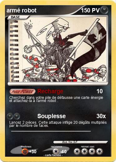 Pokemon armé robot