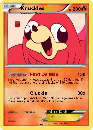 Pokemon Knuckles