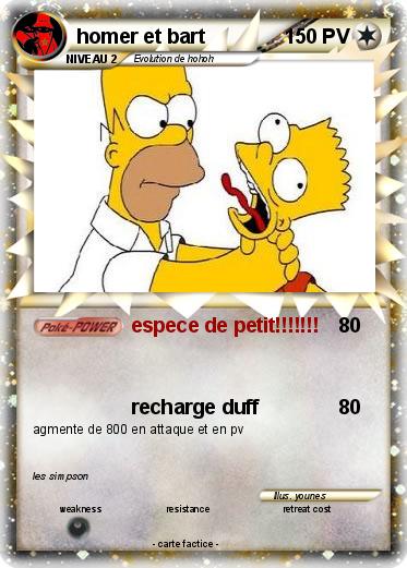 Pokemon homer et bart