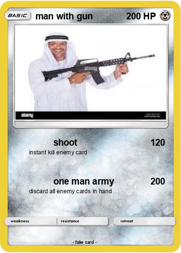 Pokemon man with gun
