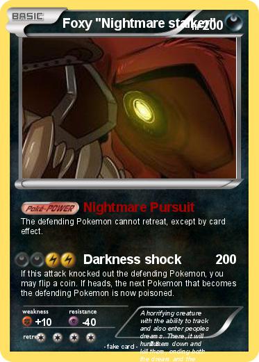 Pokemon Foxy "Nightmare stalker"
