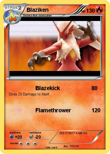 Pokemon Blaziken