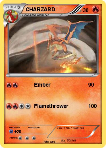 Pokemon CHARZARD