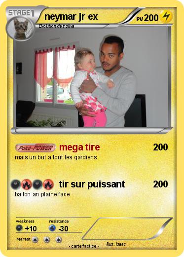 Pokemon neymar jr ex