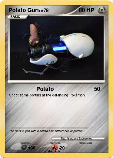 Pokemon Potato Gun