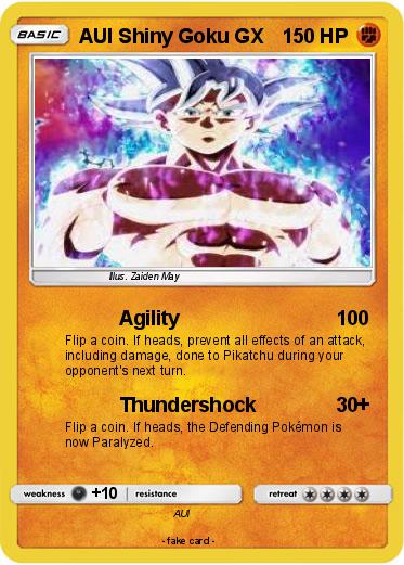 Pokemon AUI Shiny Goku GX