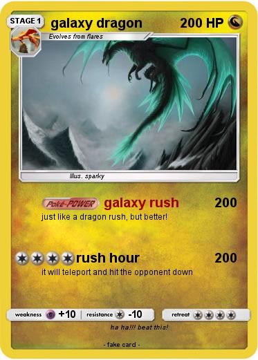 Pokemon galaxy dragon