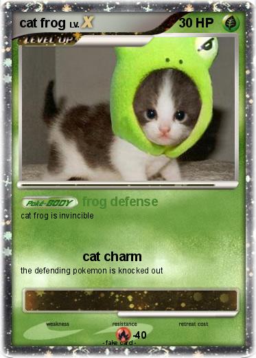 Pokemon cat frog