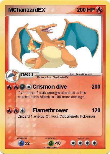 Pokemon MCharizardEX