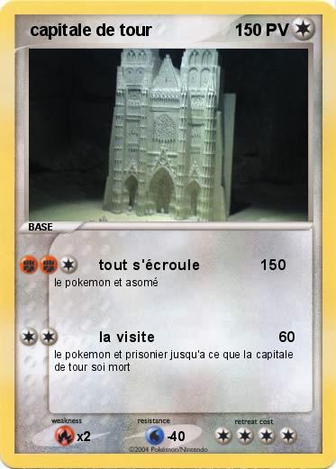 Pokemon  capitale de tour