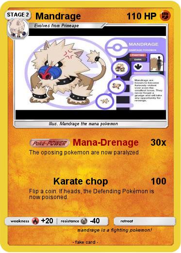 Pokemon Mandrage