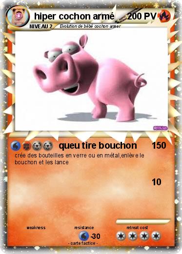 Pokemon hiper cochon armé