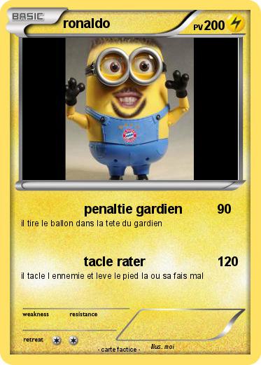 Pokemon ronaldo